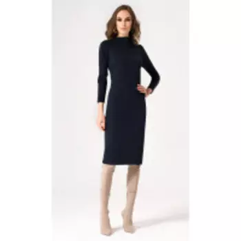 Платье Prio-22780Z В цвете: Синий; Размеры: 50,46,48,44,42