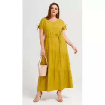 Платье Prio-44580z/1 В цвете: Желтый; Размеры: 52