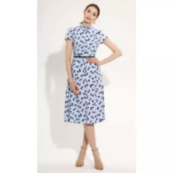 Платье Prio-704180 В цвете: Белый; Размеры: 46,48,44