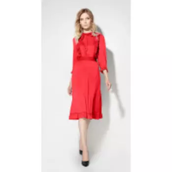 Платье Prio-707280/1 В цвете: Красный; Размеры: 46,48,42