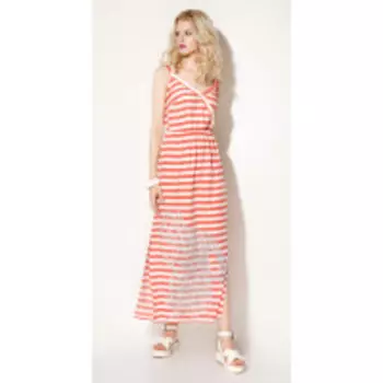 Платье Prio-714180 В цвете: Красный, Белый; Размеры: 46,48,44,42