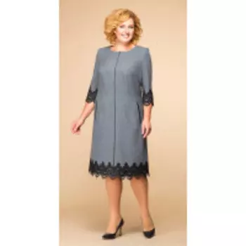 Платье Romanovich-1-1284/2 В цвете: Серый; Размеры: 64,66,68,70