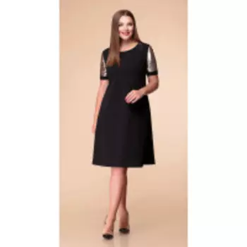 Платье Romanovich-1-1853 В цвете: Черный; Размеры: 56,52,54