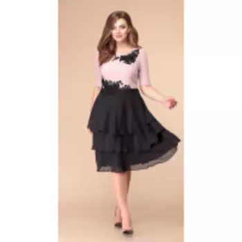 Платье Romanovich-1-1881 В цвете: Черный; Размеры: 54