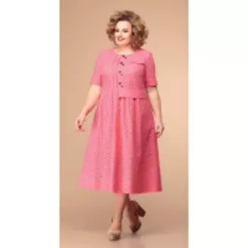 Платье Romanovich-1-1951/1 В цвете: Красный; Размеры: 56,58,54