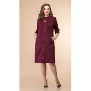 Платье Romanovich-1-2011/2 В цвете: Красный; Размеры: 50,52,54