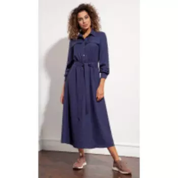 Платье S_ette-5002 В цвете: Синий; Размеры: 50,52,42