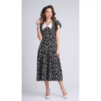 Платье Sandyna-13933 В цвете: Черный; Размеры: 50,52,46,48,54,44