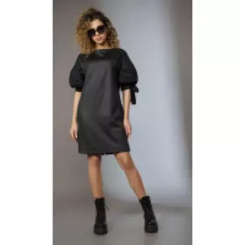 Платье Сч@стье-7168 В цвете: Черный; Размеры: 50,46,48,44