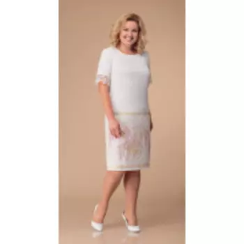 Платье Svetlana Style-1269 В цвете: Белый; Размеры: 56,52,54