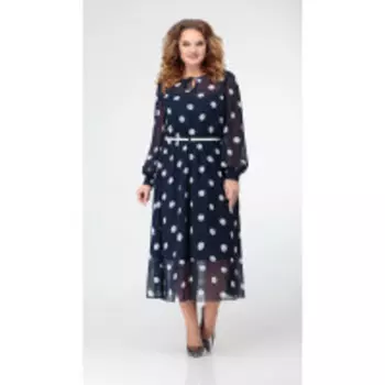 Платье Swallow-326 В цвете: Синий; Размеры: 50,48