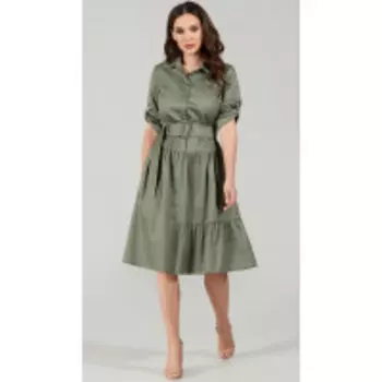 Платье TEFFI style-1387/3 В цвете: Зеленый; Размеры: 56,58,50,46,54,44