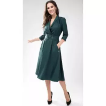 Платье TEFFI style-1446/2 В цвете: Зеленый; Размеры: 50,52,54