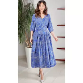 Платье TEFFI style-1496/2 В цвете: Синий; Размеры: 50