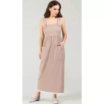 Платье TEFFI style-1500 В цвете: Бежевый; Размеры: 50,46,48,44