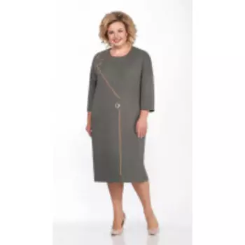 Платье Теллура-Л-1505 В цвете: Серый; Размеры: 56,58,54