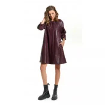 Платье TEZA-1444 В цвете: Красный; Размеры: 50,52,46,48,44,42