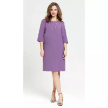 Платье TEZA-2378 В цвете: Фиолетовый; Размеры: 56,58,60,62,64,66,50,52,46,48,54,44