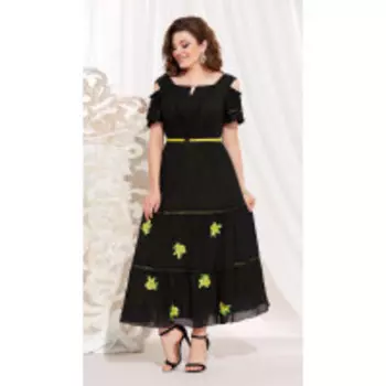 Платье Vittoria Queen-13683 В цвете: Черный; Размеры: 56,58,50,52,48,54