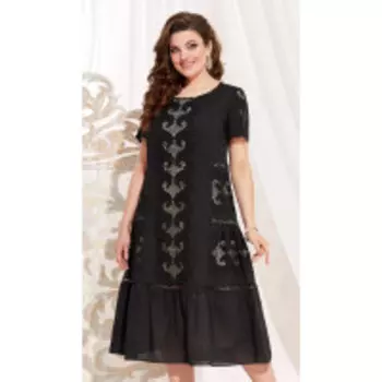 Платье Vittoria Queen-13983/1 В цвете: Черный; Размеры: 56,58,60,50,52,54