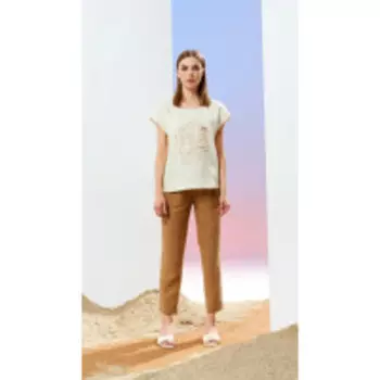 Prestige-4112 В цвете: Бежевый, Коричневый; Размеры: 48,44,42