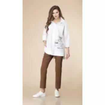 Romanovich-2-2117 В цвете: Белый, Коричневый; Размеры: 50,46,48