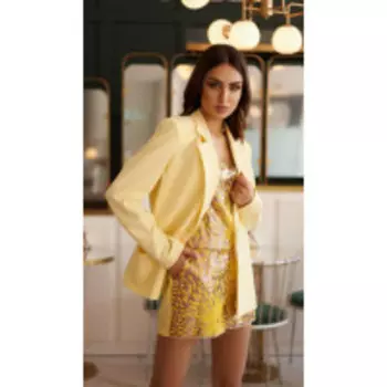 Шорты Vesnaletto-2704 В цвете: Желтый; Размеры: 46,48,44,42