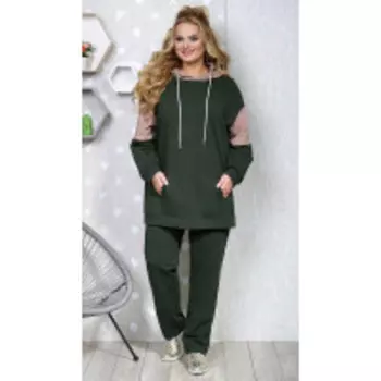 Спортивная одежда Alani-1325 В цвете: Зеленый; Размеры: 58,54