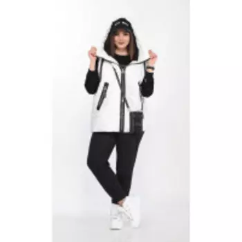 Спортивная одежда Lady Secret-2738 В цвете: Белый, Черный; Размеры: 56,58,60,50,52,54