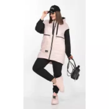 Спортивная одежда Lady Secret-2739 В цвете: Черный, Розовый; Размеры: 56,52,54