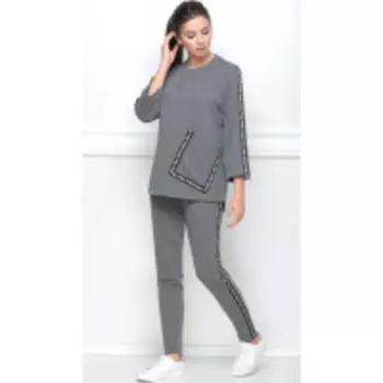 Спортивная одежда LeNata-21159/1 В цвете: Серый; Размеры: 46,44