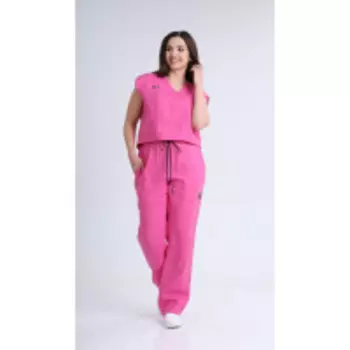 Спортивная одежда Mali-721-029/1 В цвете: Розовый; Размеры: 50,52,46,48