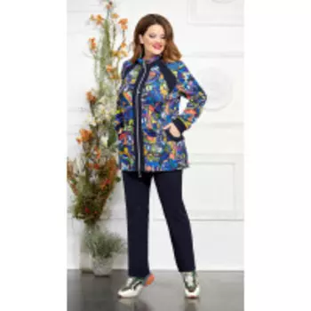 Спортивная одежда Mira Fashion-2731-6 В цвете: Синий; Размеры: 60,62