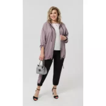 Спортивная одежда Pretty-1137/2 В цвете: Черный, Розовый; Размеры: 56,58,60,62,64,66,68,50,52,54,70,72