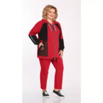 Спортивная одежда Pretty-1141/2 В цвете: Красный; Размеры: 56,58,60,62,64,66,68,70,72
