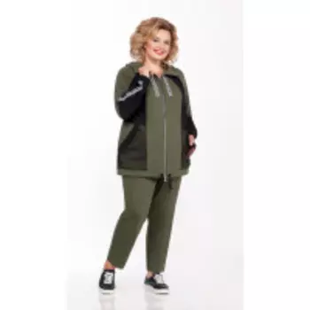 Спортивная одежда Pretty-1141 В цвете: Зеленый; Размеры: 56,58,60,62,64,66,68,70,72