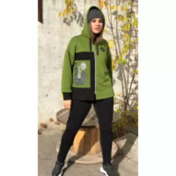 Спортивная одежда Runella-1437 В цвете: Зеленый; Размеры: 56,58,60,50,52,54