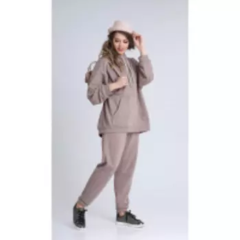 Спортивная одежда Sandyna-13927/2 В цвете: Бежевый, Розовый; Размеры: 50,52,46,48,54,44