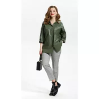 TEZA-1791 В цвете: Серый, Зеленый; Размеры: 56,58,60,62,50,52,48,54