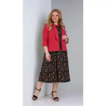 Ксения стиль-1866/1 В цвете: Красный; Размеры: 56,58,54