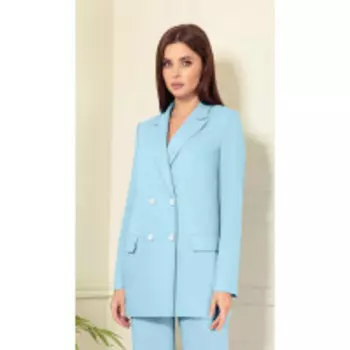 Жакет Andrea Fashion-AF-130/10 В цвете: Голубой; Размеры: 50,46,48,44,42