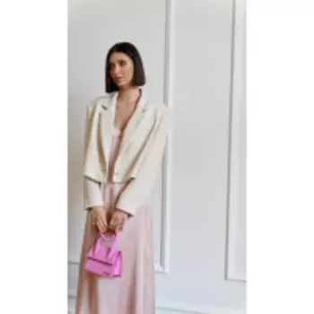 Жакет Beauty-4026 В цвете: Бежевый; Размеры: 46,44