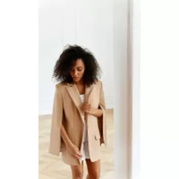 Жакет Beauty-4030 В цвете: Бежевый; Размеры: 46,44,42