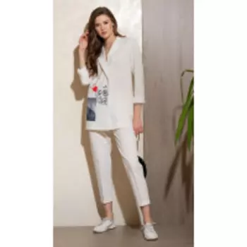 Жакет Condra-15069 В цвете: Белый; Размеры: 46,48,44,42