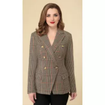 Жакет Дали-3486 В цвете: Коричневый; Размеры: 50,46,44