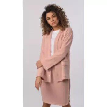 Жакет Диамант-1675/1 В цвете: Розовый; Размеры: 50,46,48