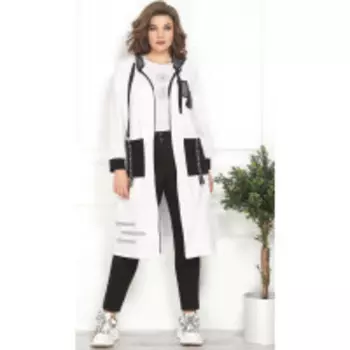 Жакет Hit-801 Solomea Lux В цвете: Белый; Размеры: 56,58,50,52,48,54