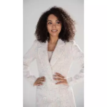 Жакет Юрс-21-438-5 В цвете: Бежевый; Размеры: 50,52,46,48,54,44