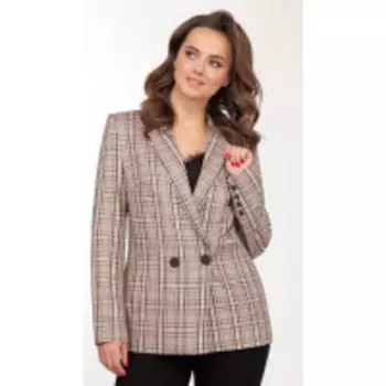 Жакет La Kona-Жа44 В цвете: Бежевый, Коричневый; Размеры: 50,52,46,48,44,42