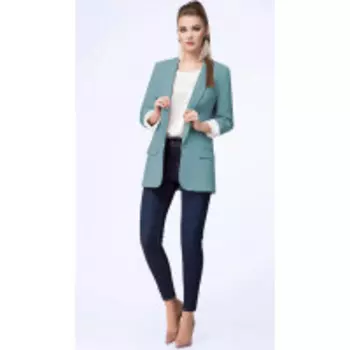 Жакет LeNata-11927/5 В цвете: Зеленый; Размеры: 50,52,46,44